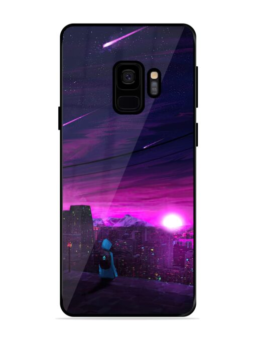 Empty Attempt Glossy Metal Phone Cover for Samsung Galaxy S9 Zapvi