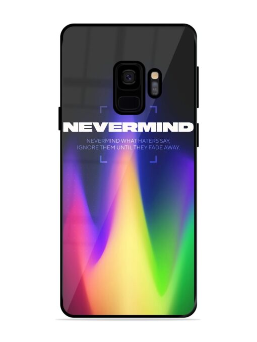 Nevermind Glossy Metal Phone Cover for Samsung Galaxy S9 Zapvi