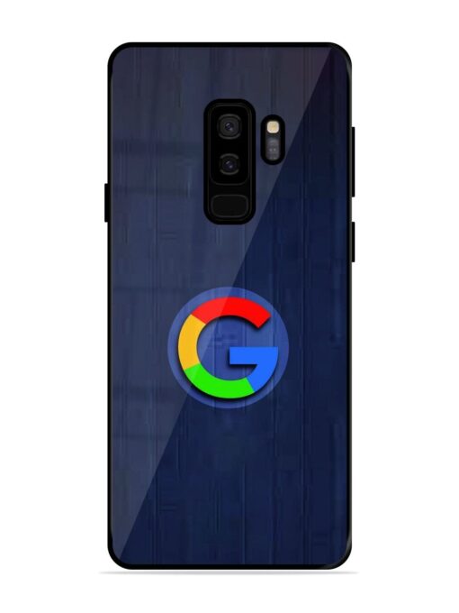 Google Logo Printed Glossy Metal TPU Phone Cover for Samsung Galaxy S9 Plus Zapvi