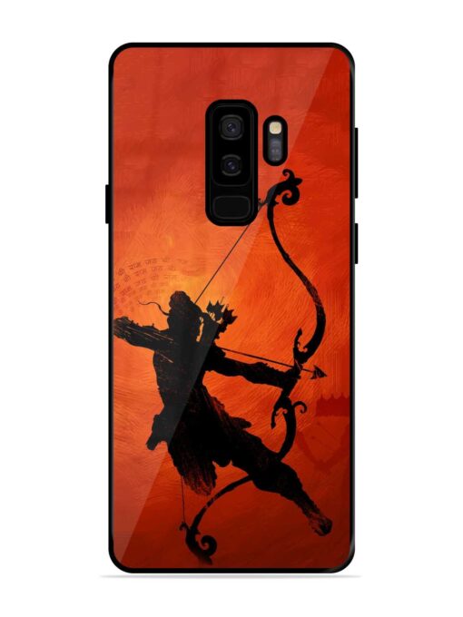 Illustration Lord Rama Glossy Metal Phone Cover for Samsung Galaxy S9 Plus Zapvi