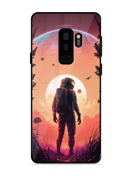 Red Sky At Morning Glossy Metal Phone Cover for Samsung Galaxy S9 Plus Zapvi