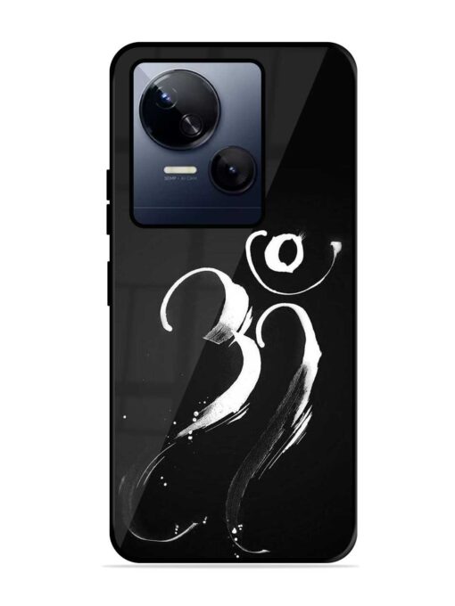 Om Logo Glossy Metal Phone Cover for Tecno Spark 10 (5G) Zapvi