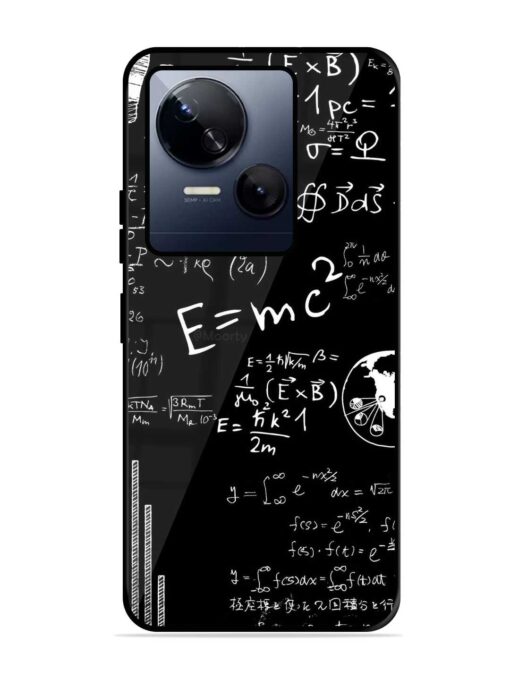 E=Mc2 Mass?Energy Equivalence Glossy Metal Phone Cover for Tecno Spark 10 (5G) Zapvi