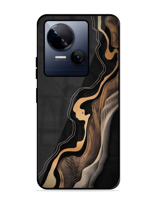 Abstract Art Glossy Metal TPU Phone Cover for Tecno Spark 10 (5G) Zapvi