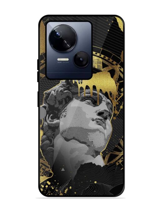 Roman Face Glossy Metal Phone Cover for Tecno Spark 10 (5G)