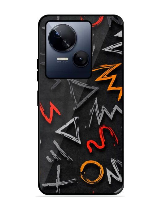 Grungy Graffiti Glossy Metal Phone Cover for Tecno Spark 10 (5G) Zapvi