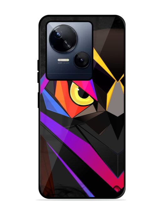 Wpap Owl Glossy Metal Phone Cover for Tecno Spark 10 (5G)