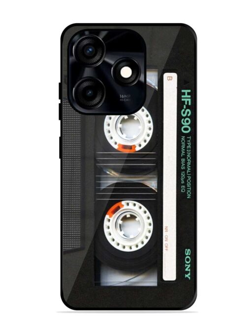 Sony Hf-S90 Cassette Glossy Metal Phone Cover for Tecno Spark 10C Zapvi