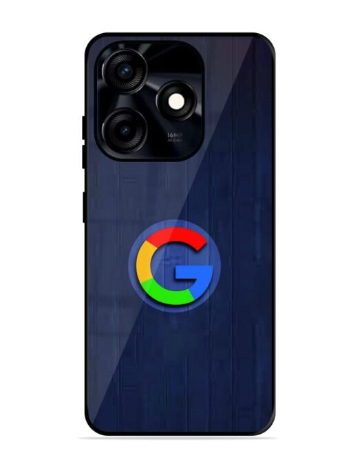 Google Logo Printed Glossy Metal TPU Phone Cover for Tecno Spark 10C