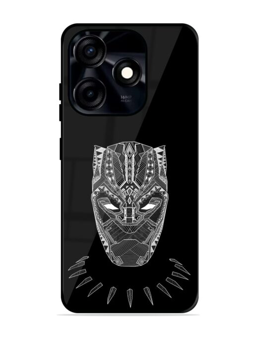 Fictional Art Glossy Metal Phone Cover for Tecno Spark 10C Zapvi