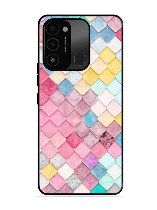 Fondos De Pantalla Glossy Metal Phone Cover for Tecno Spark Go (2022)