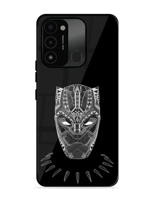 Fictional Art Glossy Metal Phone Cover for Tecno Spark Go (2022)