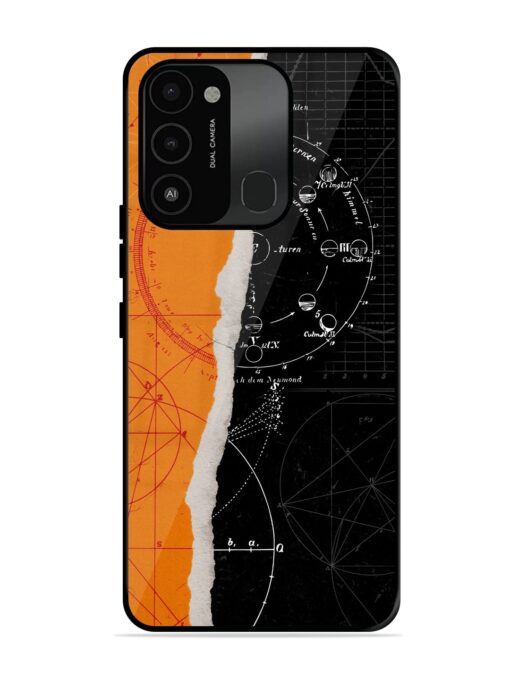 Planning Zoning Glossy Metal Phone Cover for Tecno Spark Go (2022)