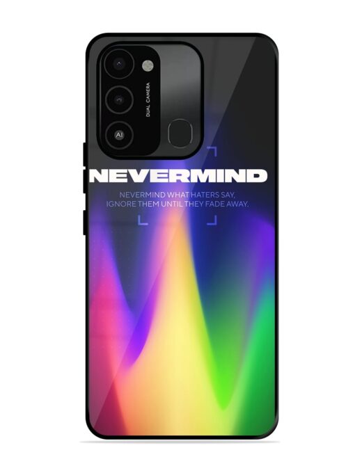 Nevermind Glossy Metal Phone Cover for Tecno Spark Go (2022)