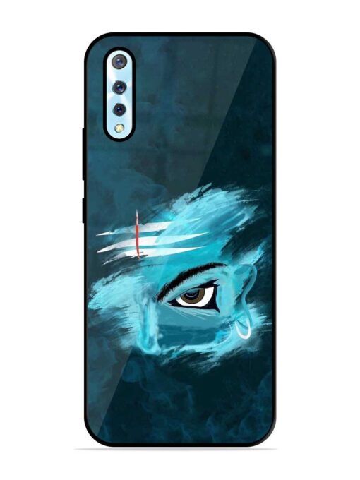 Lord Shiva Glossy Metal Phone Cover for Vivo S1