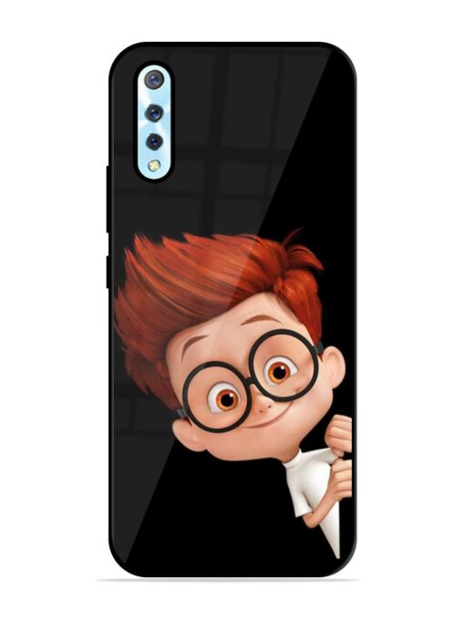 Smart Boy Cartoon Glossy Metal Phone Cover for Vivo S1 Zapvi