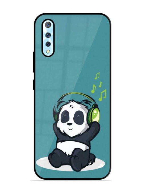 Music Panda Glossy Metal Phone Cover for Vivo S1 Zapvi