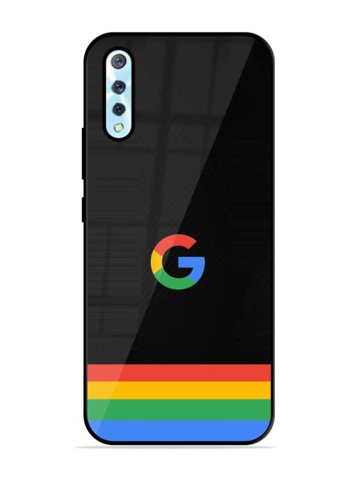 Google Logo Art Glossy Metal Phone Cover for Vivo S1 Zapvi