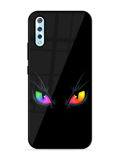 Cat Eyes Glossy Metal Phone Cover for Vivo S1 Zapvi