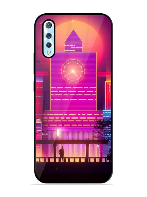 Clock Tower Glossy Metal TPU Phone Cover for Vivo S1 Zapvi