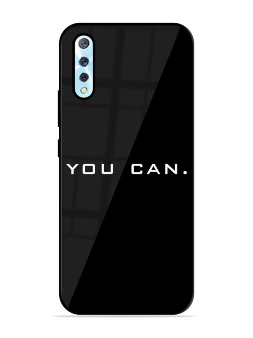 You Can Glossy Metal Phone Cover for Vivo S1 Zapvi