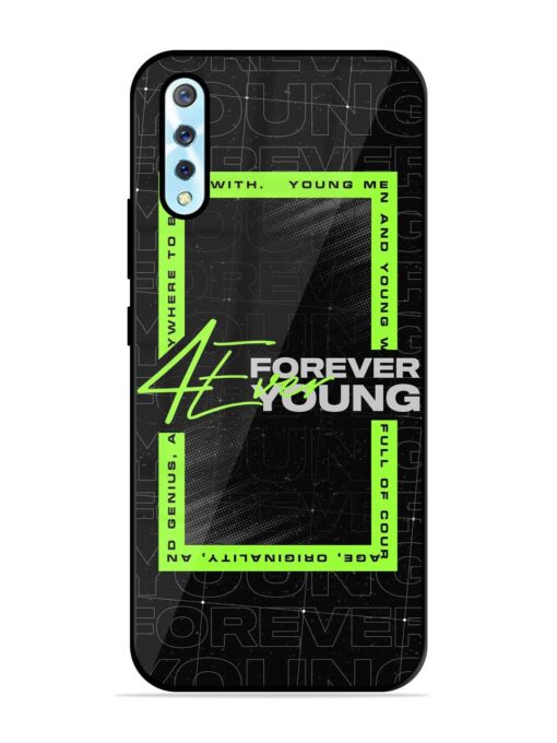 Forever Young Glossy Metal Phone Cover for Vivo S1 Zapvi