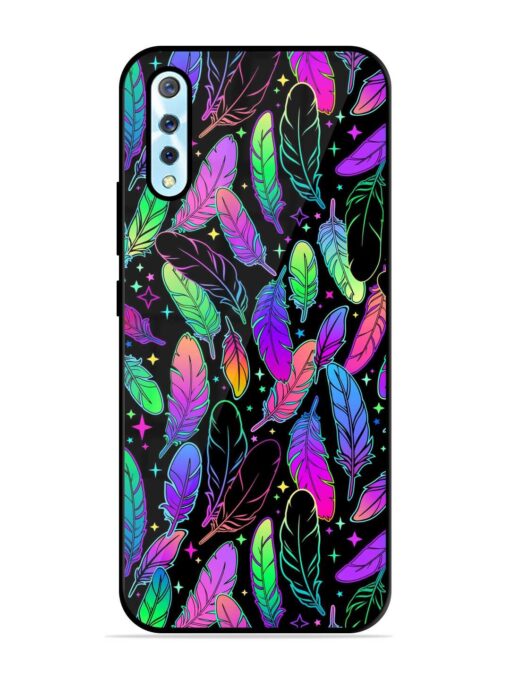 Bright Multi Colored Seamless Glossy Metal Phone Cover for Vivo S1 Zapvi