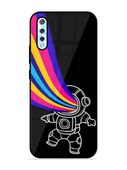 Astronaut Glossy Metal TPU Phone Cover for Vivo S1 Zapvi