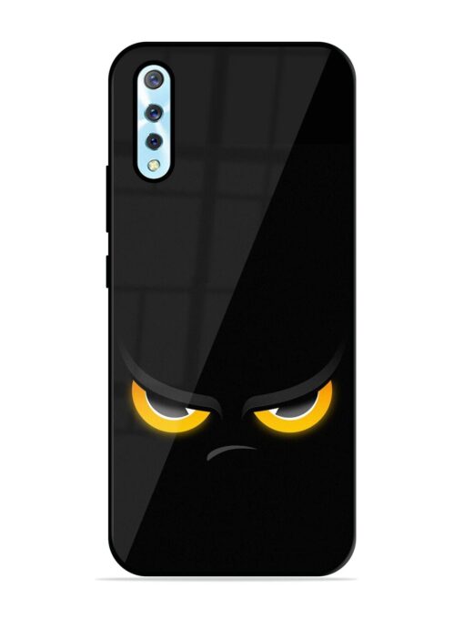 Scary Yellow Eye Glossy Metal TPU Phone Cover for Vivo S1 Zapvi