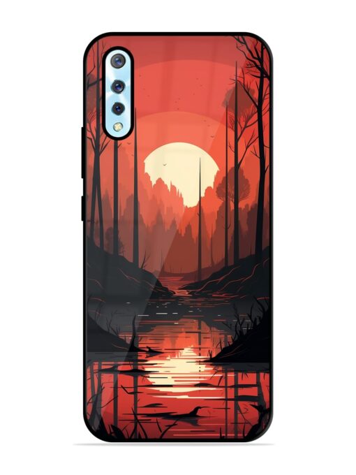 Natural Landscape Glossy Metal Phone Cover for Vivo S1 Zapvi