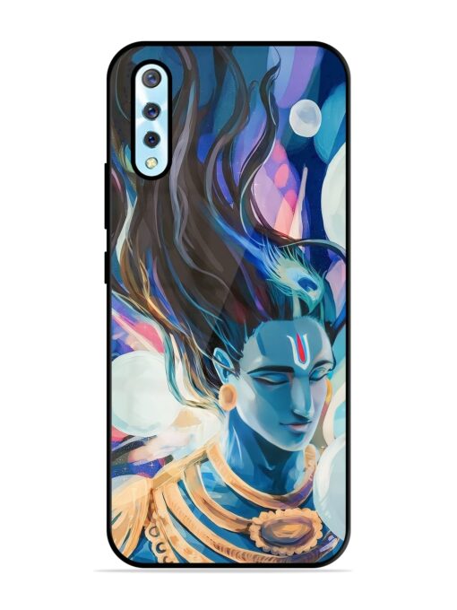 Bhagwan Sri Krishna Glossy Metal Phone Cover for Vivo S1 Zapvi