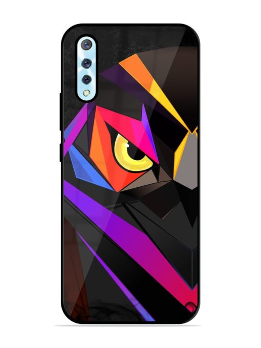 Wpap Owl Glossy Metal Phone Cover for Vivo S1 Zapvi