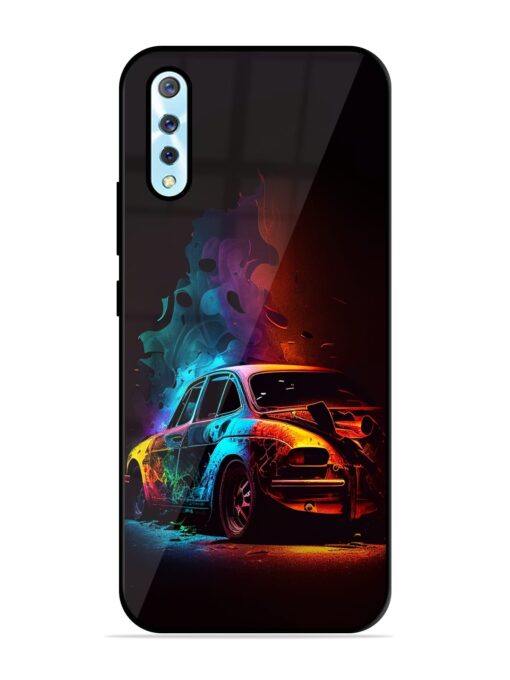 High Classic Car Art Glossy Metal Phone Cover for Vivo S1 Zapvi