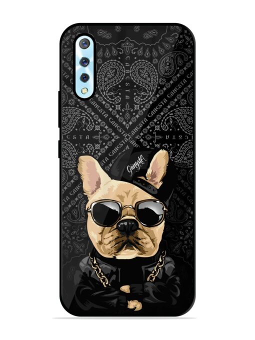 Gangsta Cool Sunmetales Dog Glossy Metal Phone Cover for Vivo S1 Zapvi