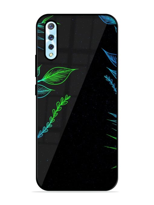 Aesthetic Neon Glossy Metal Phone Cover for Vivo S1 Zapvi