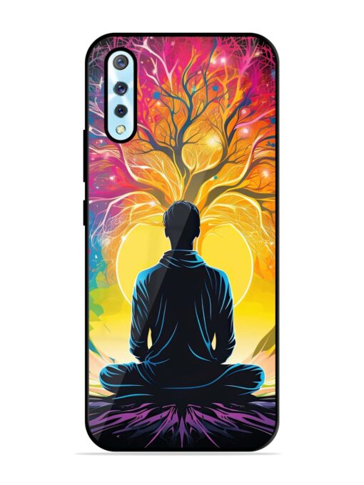 Mind Colourful Glossy Metal Phone Cover for Vivo S1