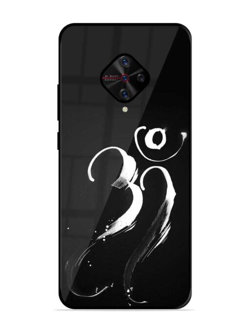 Om Logo Glossy Metal Phone Cover for Vivo S1 Pro Zapvi