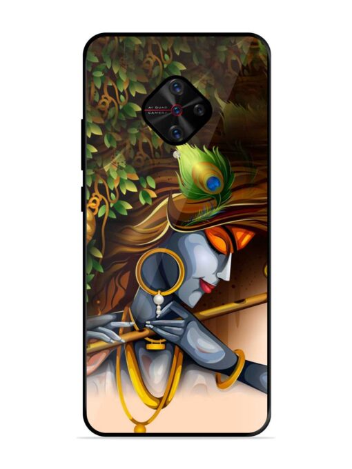 Krishna Glossy Metal Phone Cover for Vivo S1 Pro