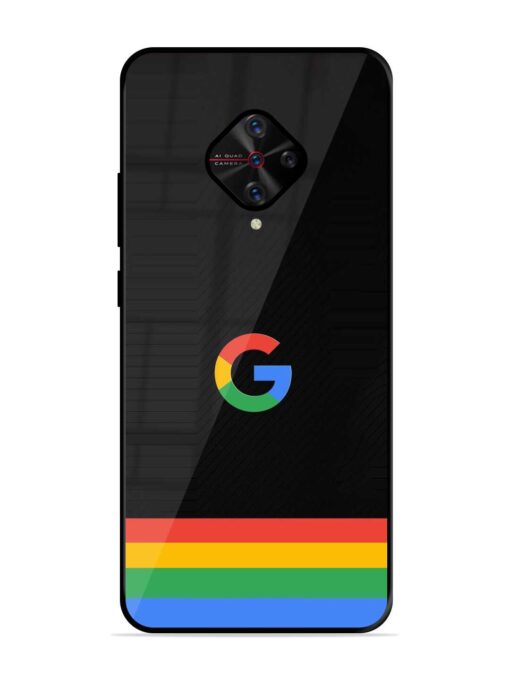 Google Logo Art Glossy Metal Phone Cover for Vivo S1 Pro