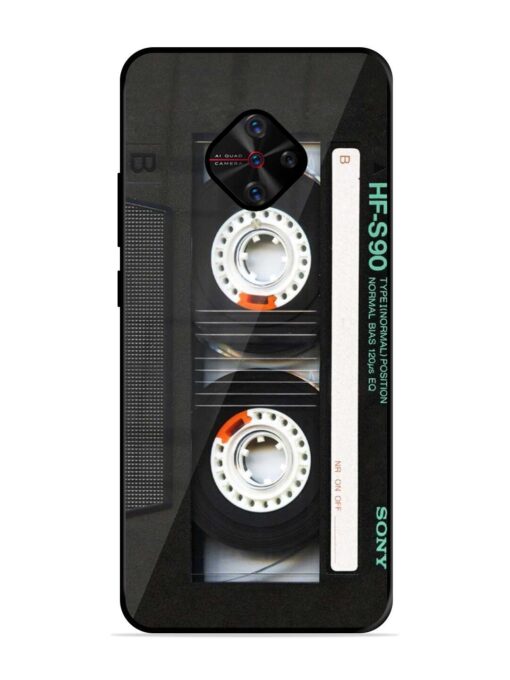 Sony Hf-S90 Cassette Glossy Metal Phone Cover for Vivo S1 Pro