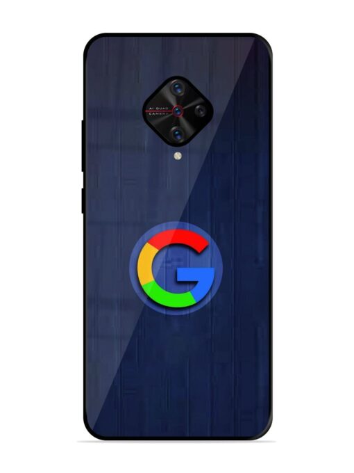 Google Logo Printed Glossy Metal TPU Phone Cover for Vivo S1 Pro