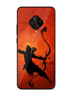 Illustration Lord Rama Glossy Metal Phone Cover for Vivo S1 Pro