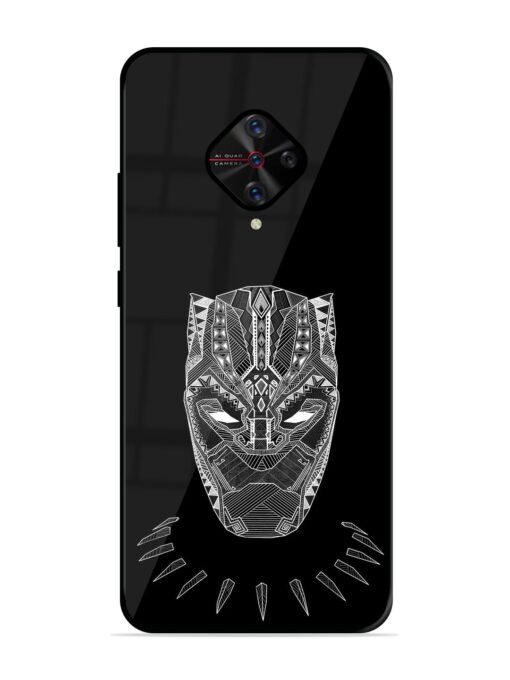 Fictional Art Glossy Metal Phone Cover for Vivo S1 Pro Zapvi