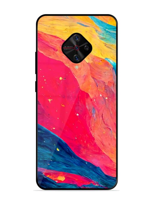 Starry Night Glossy Metal Phone Cover for Vivo S1 Pro Zapvi