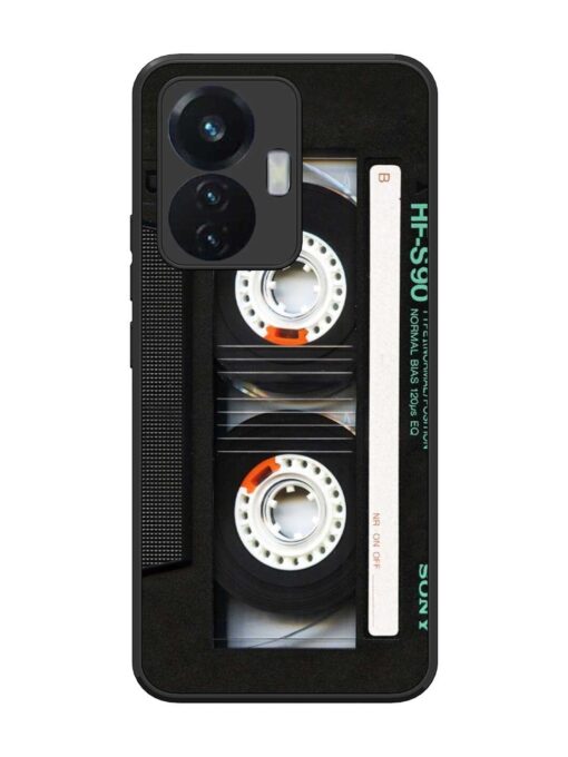 Sony Hf-S90 Cassette Glossy Metal Phone Cover for Vivo T1 (44W) Zapvi