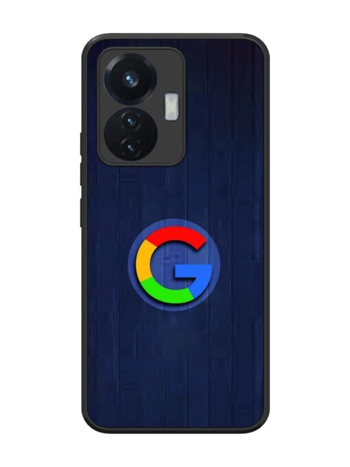 Google Logo Printed Glossy Metal TPU Phone Cover for Vivo T1 (44W) Zapvi