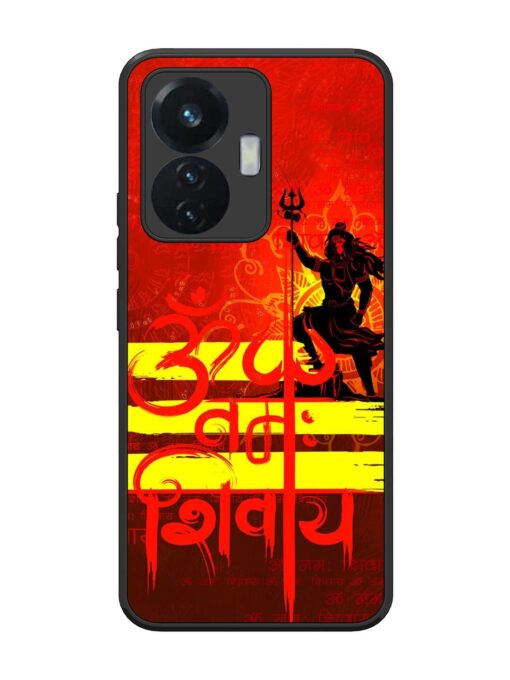 Illustration Lord Shiva Glossy Metal TPU Phone Cover for Vivo T1 (44W) Zapvi