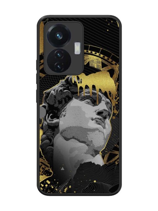 Roman Face Glossy Metal Phone Cover for Vivo T1 (44W) Zapvi