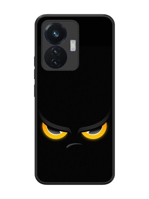 Scary Yellow Eye Glossy Metal TPU Phone Cover for Vivo T1 (44W) Zapvi