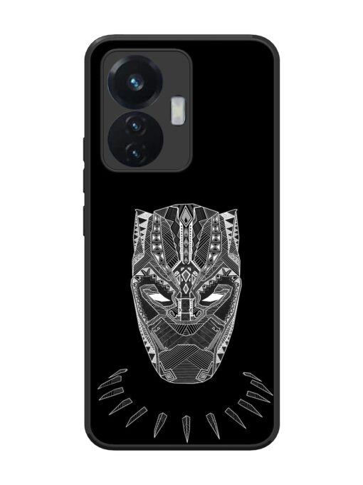 Fictional Art Glossy Metal Phone Cover for Vivo T1 (44W) Zapvi